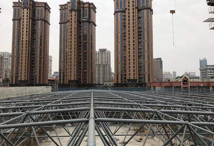 泊头收费站网架厂家